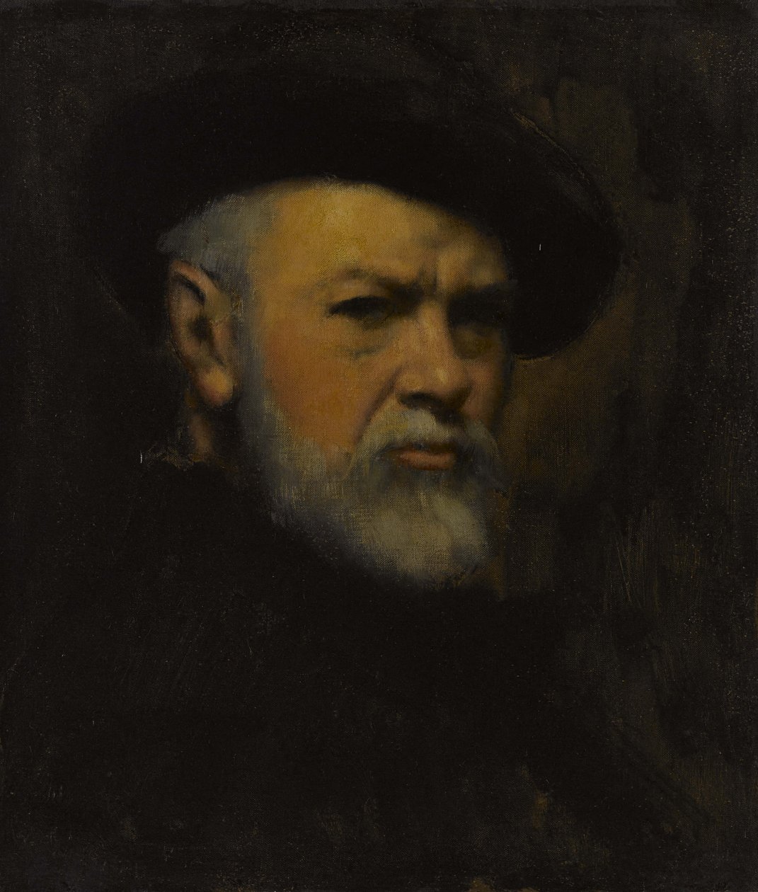 自画像、c。 1890年。 作： ジャン＝ジャック・エナー