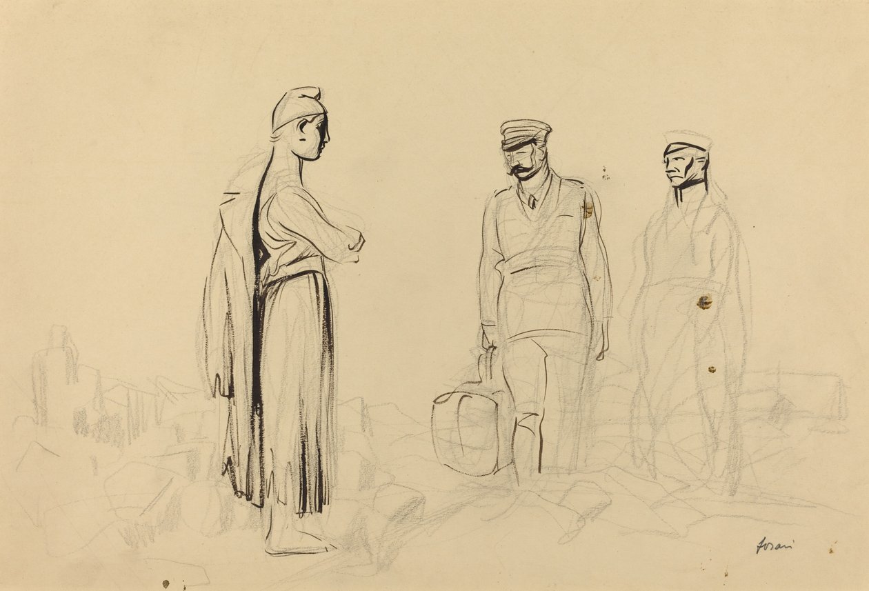 Toward Peace, c. 19141919. 作： ジャン・ルイ・フォラン