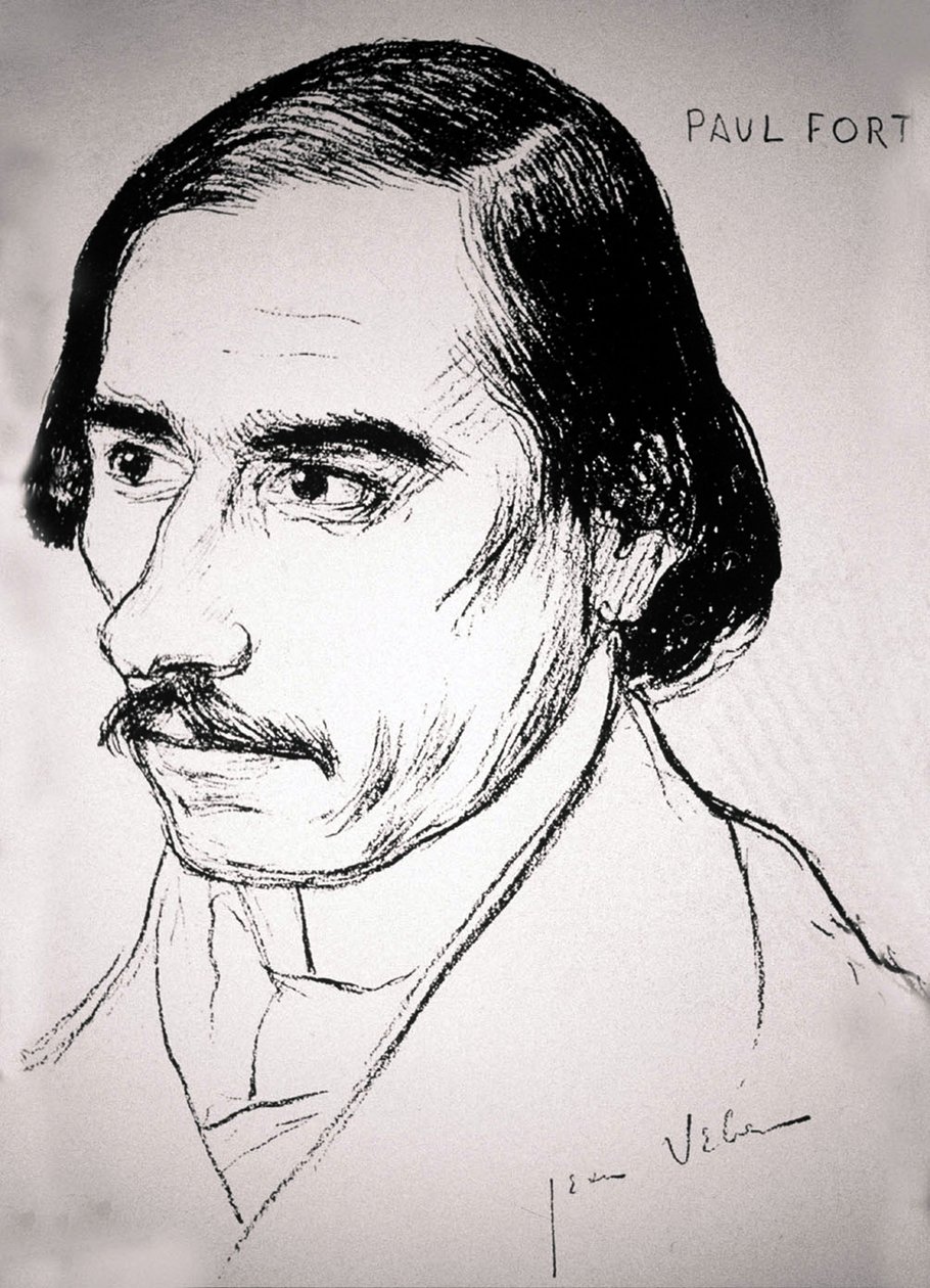 ポールフォート、1900年頃（絵） 作： ジャン・ヴェーバー