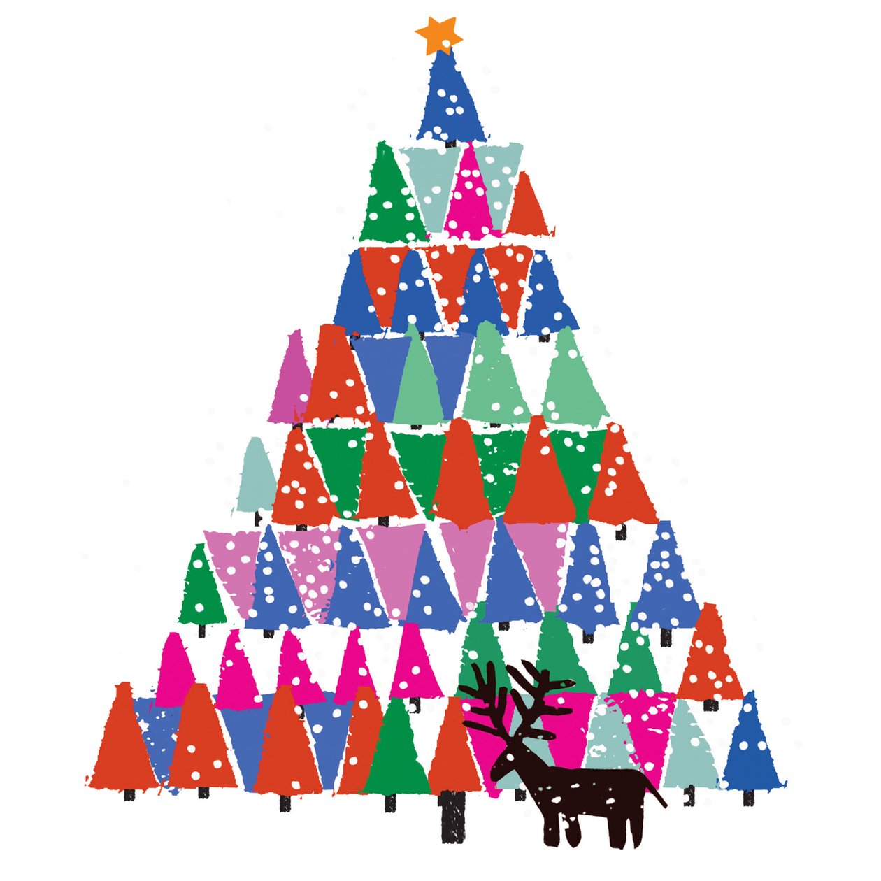 クリスマスツリー 作： ジェニー・フリーン