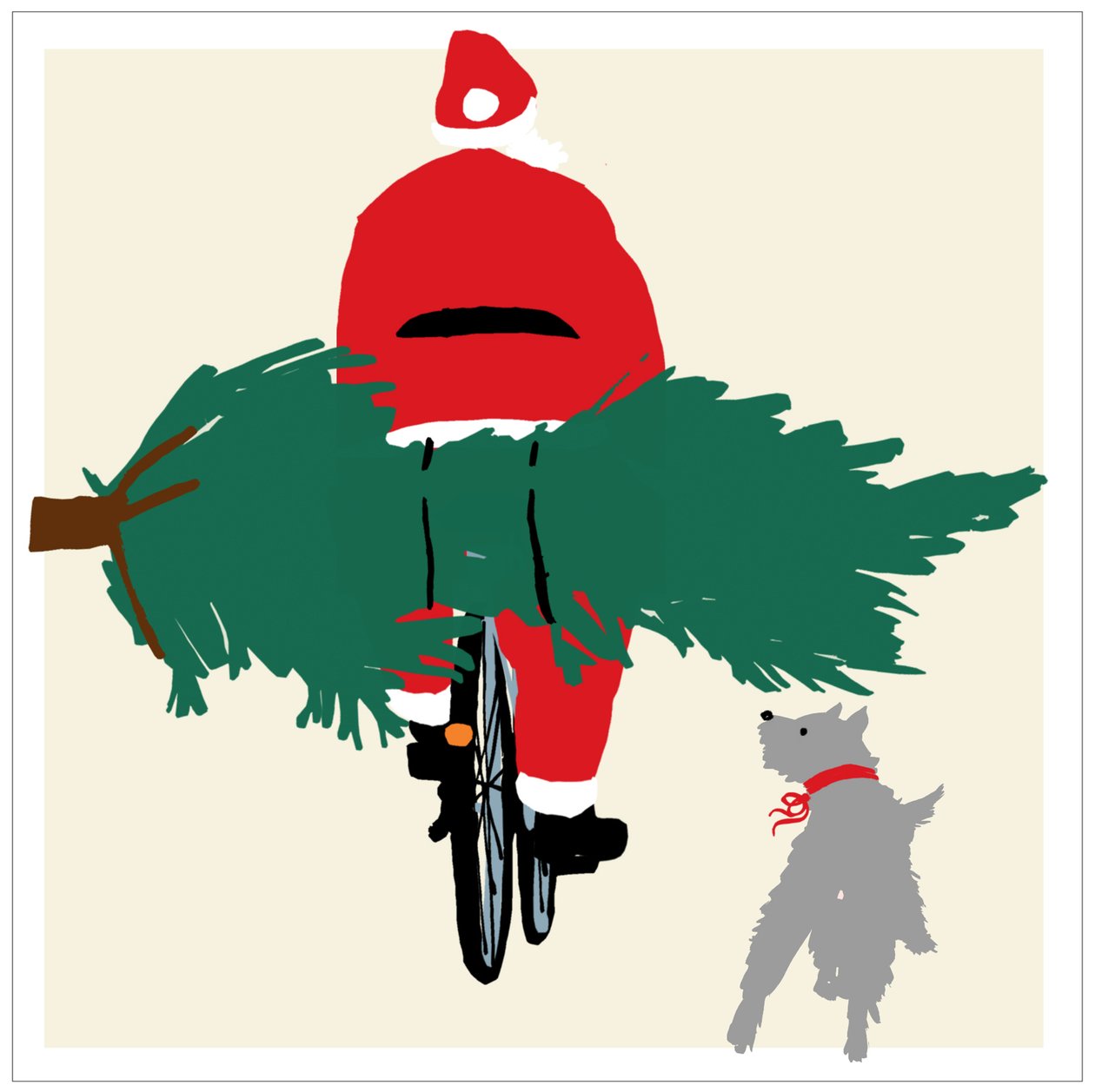 Spruced Up Santa 作： ジェニー・フリーン