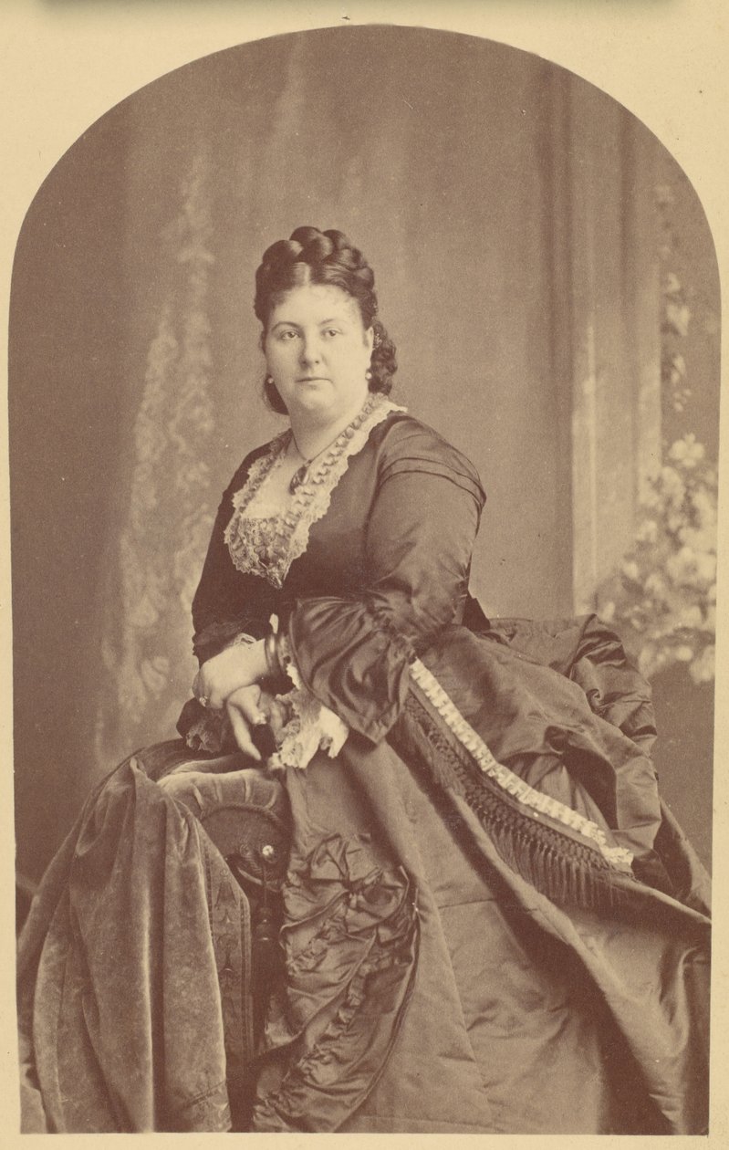 英国のソプラノ エウフロシン パレパ ローザ 1836-1874、1870 年代。 作： ジェレミア・ガーニー