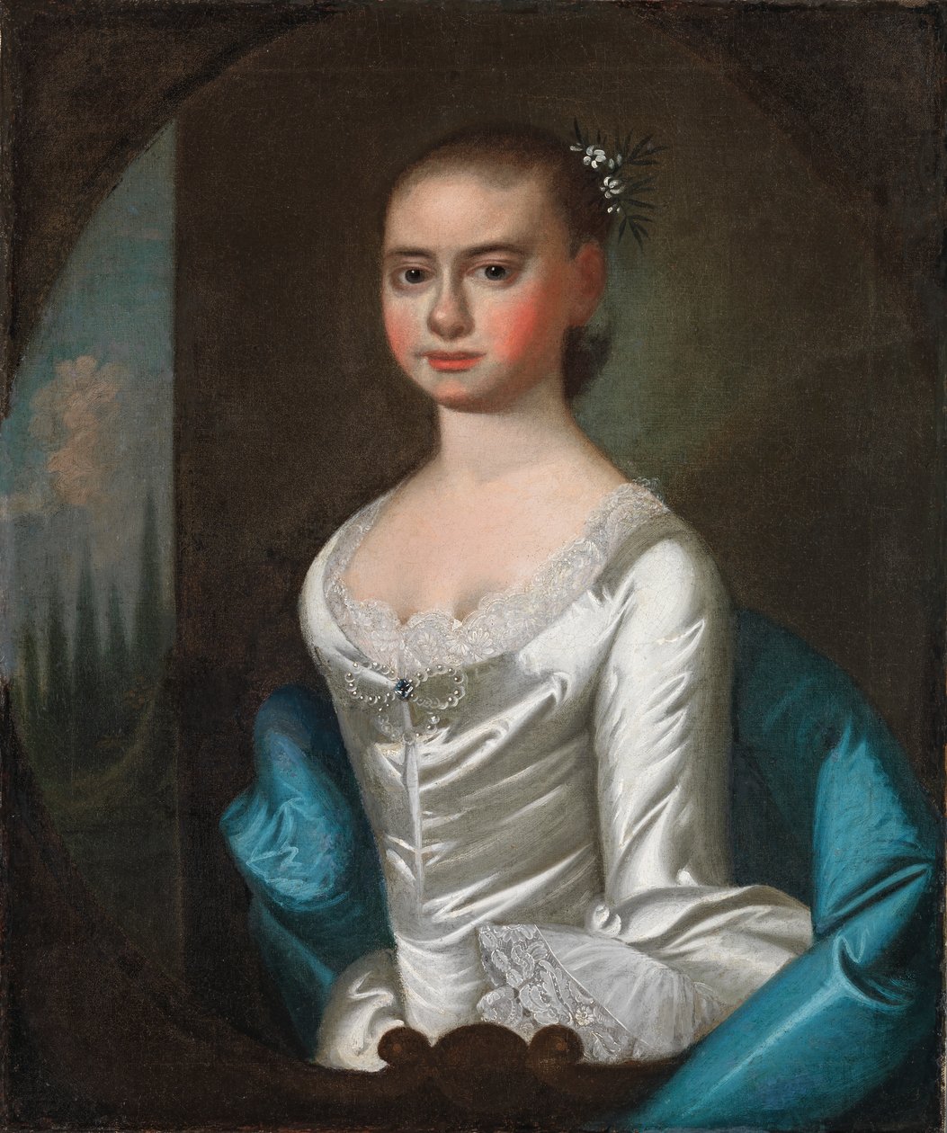 ウィンヤのポリー・オールドフィールド、カリフォルニア州。 1761年。 作： エレミヤ・テウス