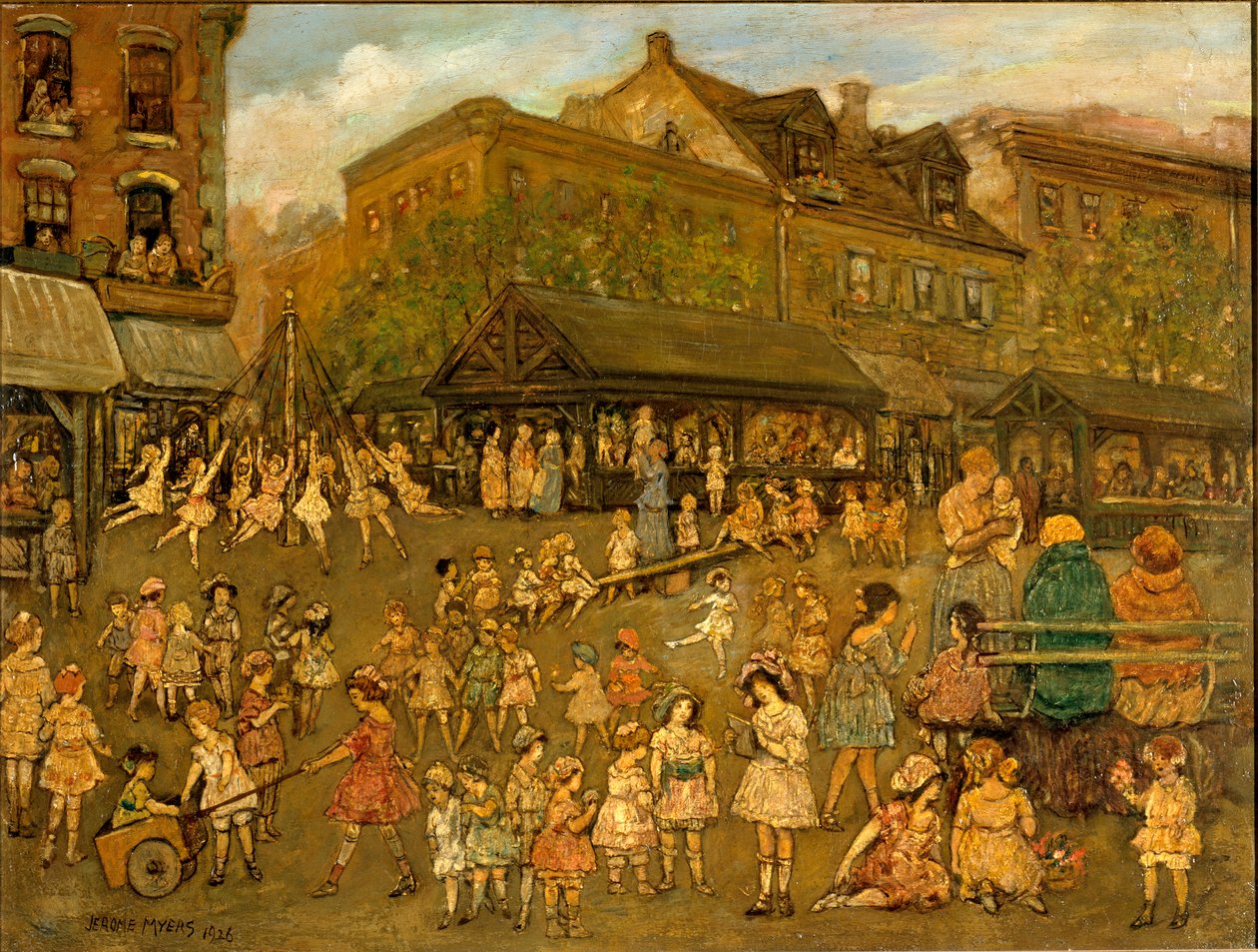 喜びのフィールド、1920年。 作： ジェローム・マイヤーズ