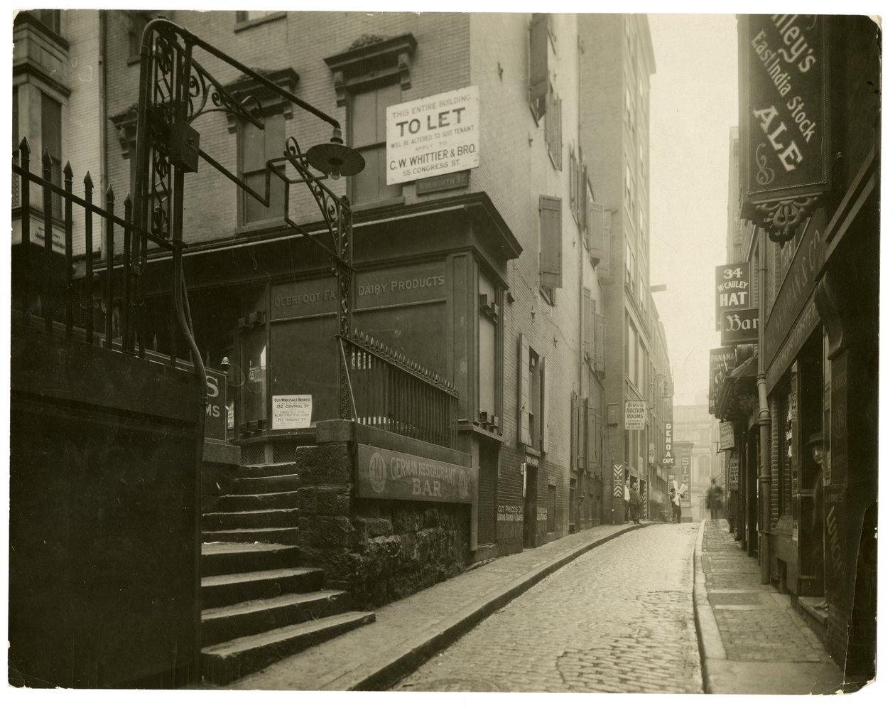 アメリカ、ボストン、1902-10年頃（ゼラチンシルバー写真 作： ジェシーターボックスビール