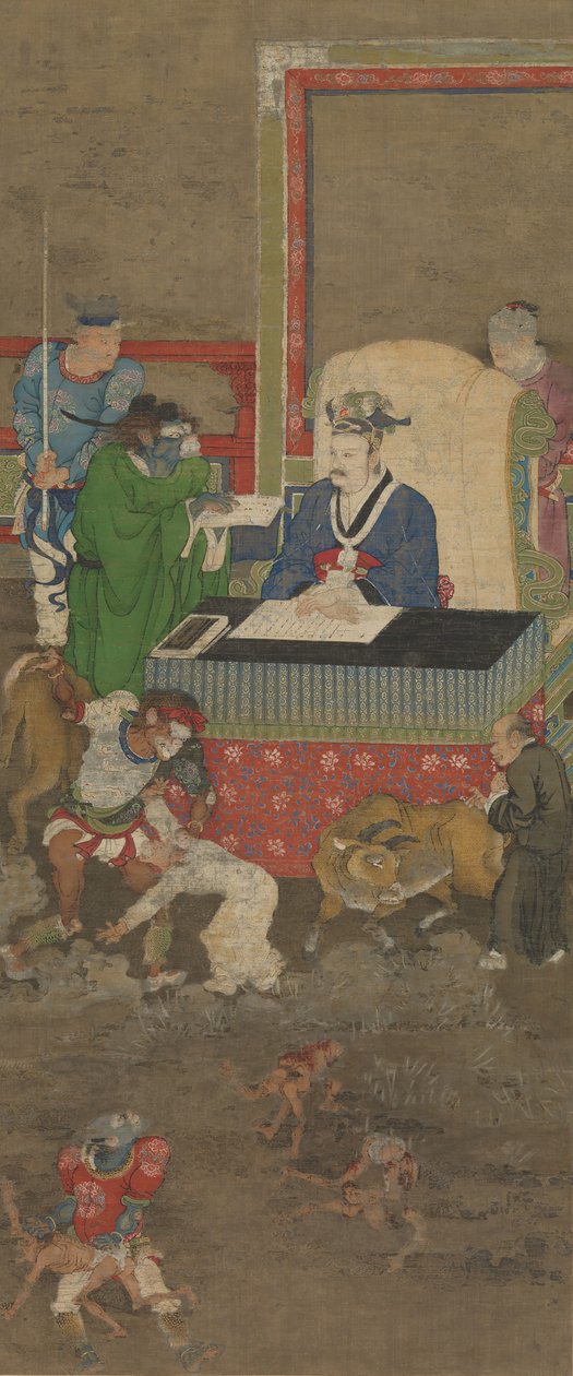 地獄の十王、1195年以前 作： ジンチュシ