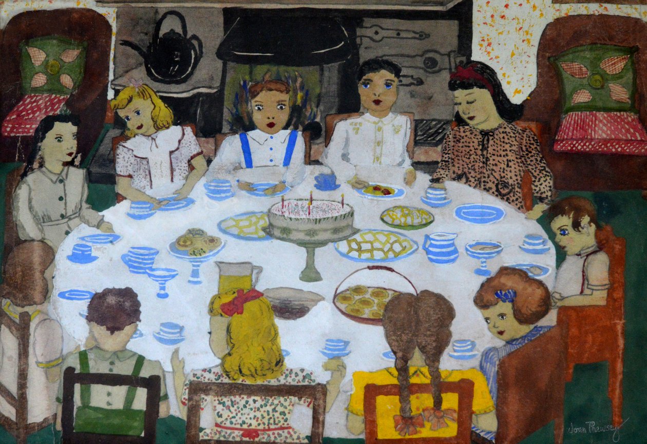 子供党、1947（ガッシュ） 作： Joan Thewsey