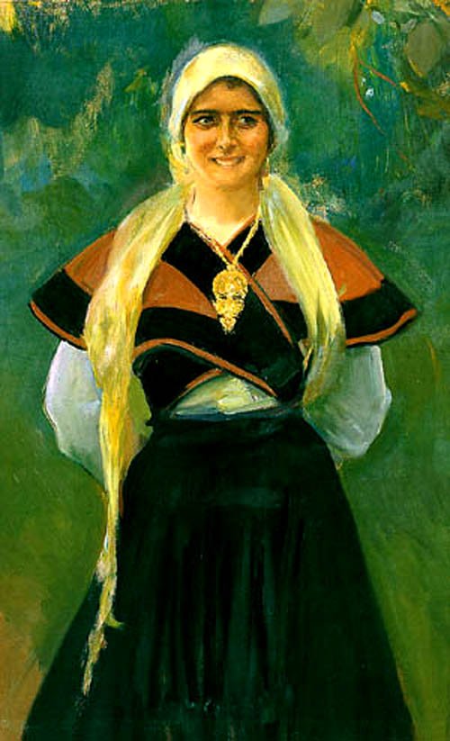 アストゥリアス人 作： JoaquínSorolla