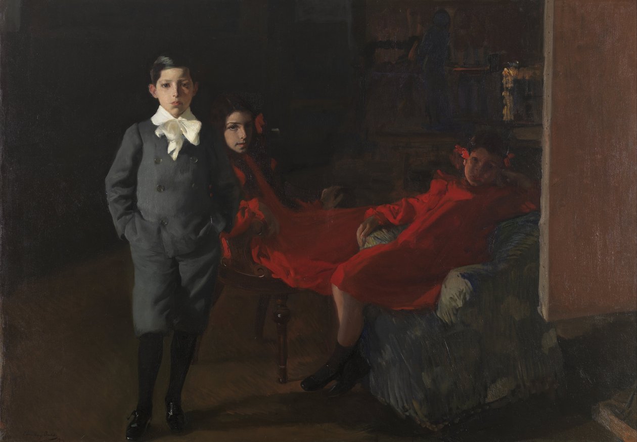 私の子供たち 作： JoaquínSorolla