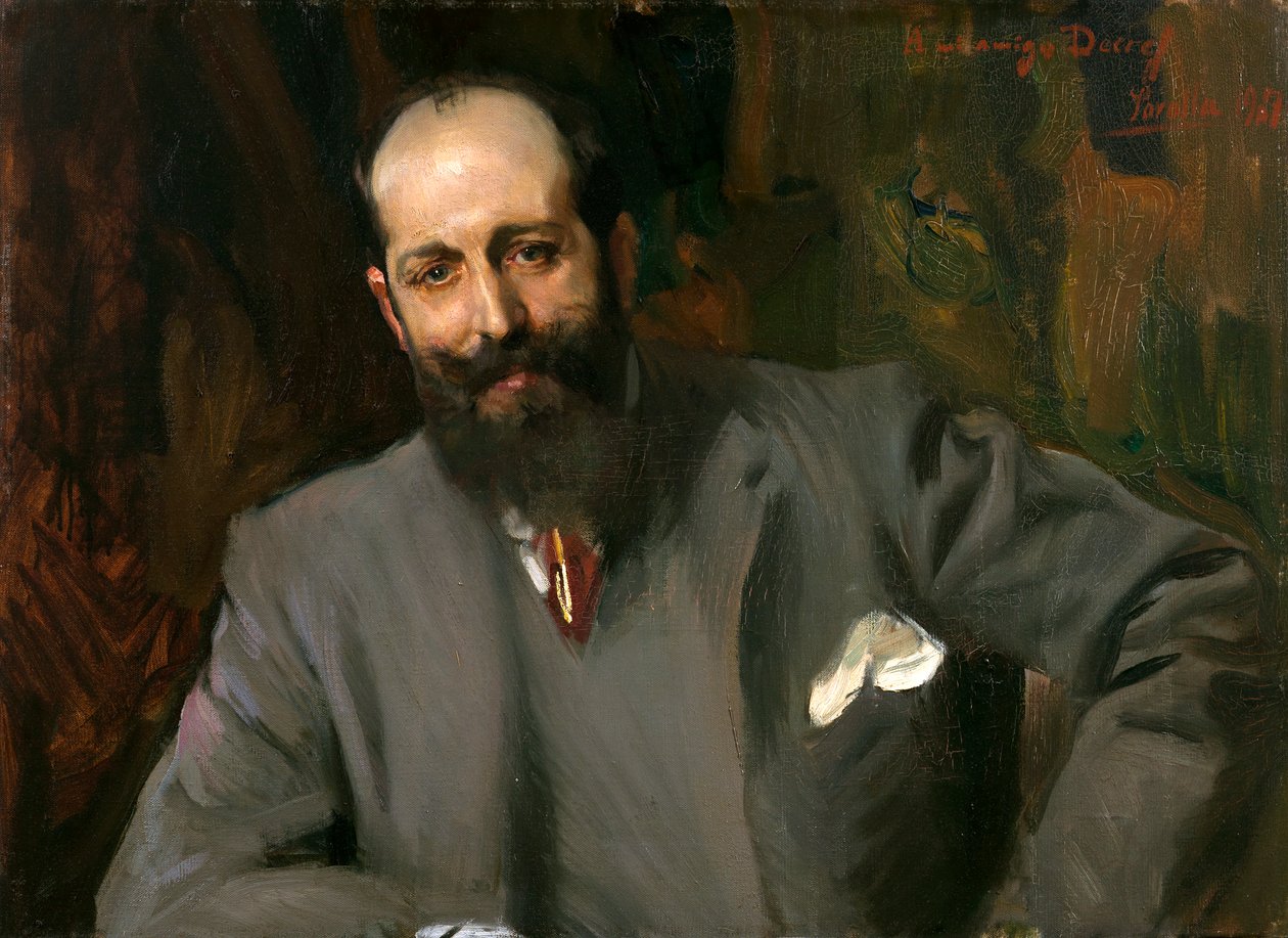 ホアキン・ディクレ・イ・ルイス博士の肖像 作： JoaquínSorolla