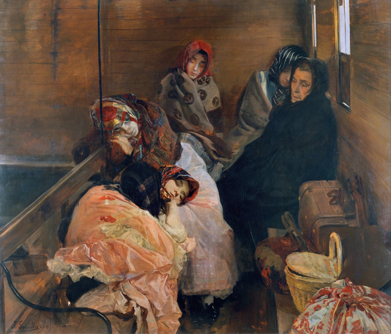 ホワイトスレイブリ貿易 作： JoaquínSorolla