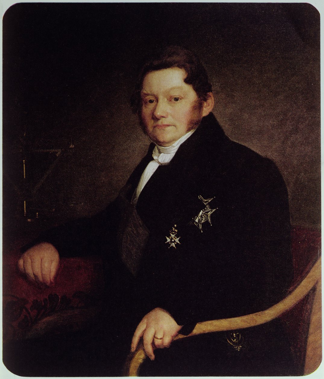 ジョン・ヤコブ・ベルゼリウス（1779-1848）1843 作： ヨハン・オラフ・ソデルマルク