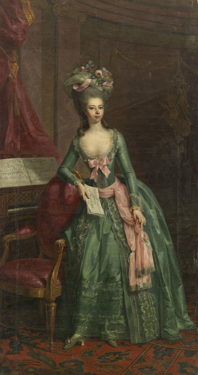 シャンバーグ・リッペの姫、ジュリアーヌ 作： Johann Heinrich Tischbein