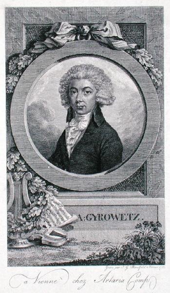 アダルベルト・ジャイロウェッツ（1763-1850）1793年（彫刻作品 作： ヨハン・ゲオルグ・マンスフェルト