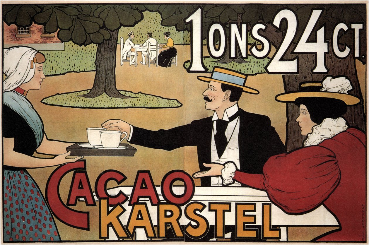 カカオカルステル、1897年 作： ヨハン・ゲオルク・ファン・カスペル