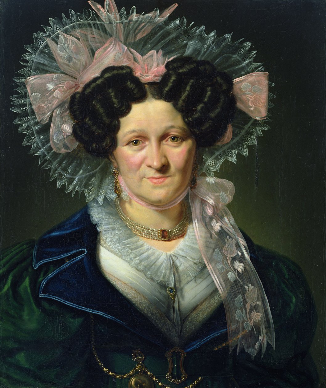 ソフィー・ルイーズ・マーカード（1788-1838） 作： ヨハン・ヒエロニマス・バルカン
