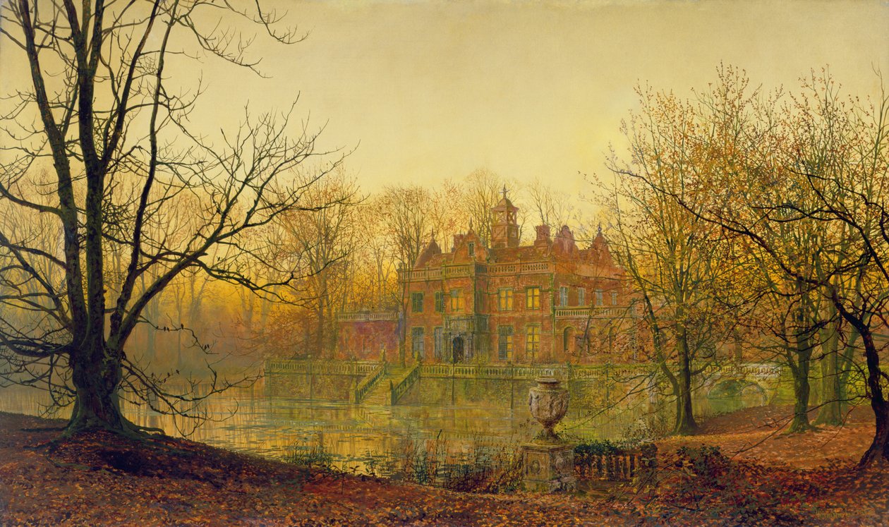 Sere and Yellow Leaf、1879年 作： ジョン・アトキンソン・グリムショー