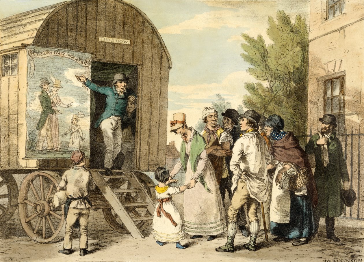 ショー、パブ。 C. 1821 作： アトキンソン後のジョン・オーガスタス
