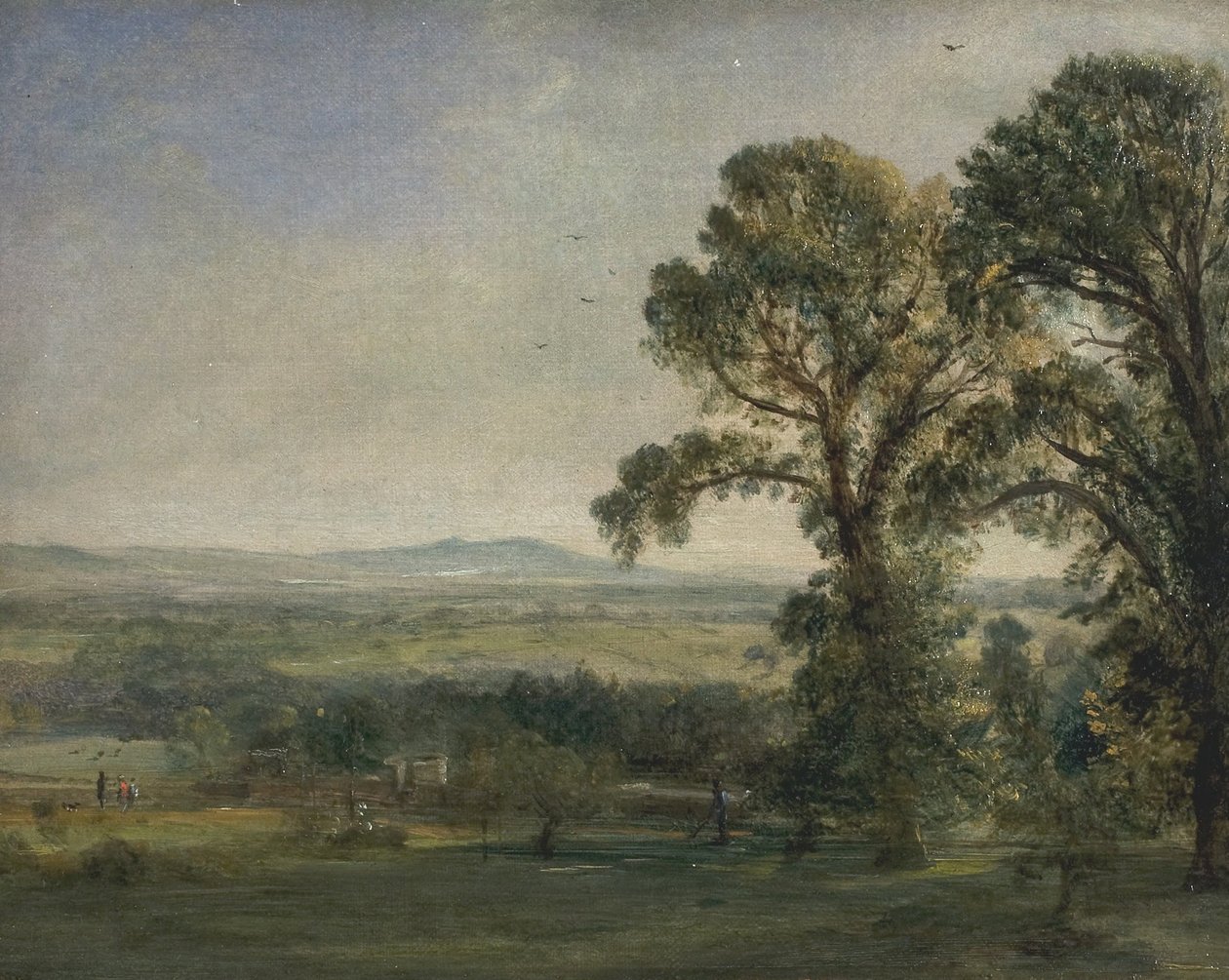 Bardon Hill、Coleorton Hall 作： ジョン・コンスタブル