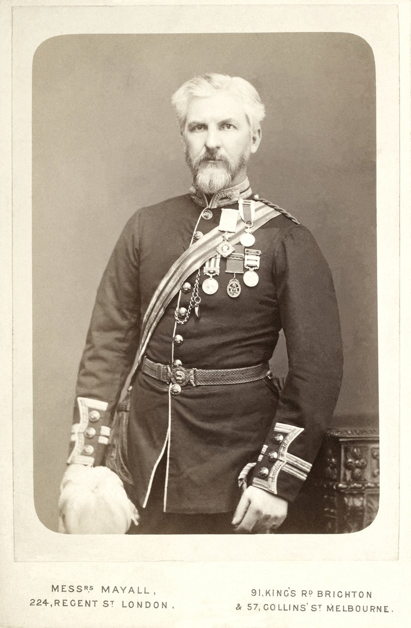 ジェームズオーガスタスグラント（1827〜1892年）、東部赤道アフリカのスコットランド探検家 作： ジョン・ジャベス・エドウィン・マヤル