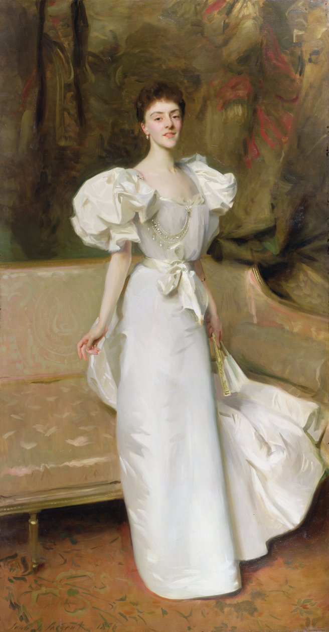 クラリーアルドリンゲン伯爵夫人の肖像、1896年 作： ジョン・シンガー・サージェント