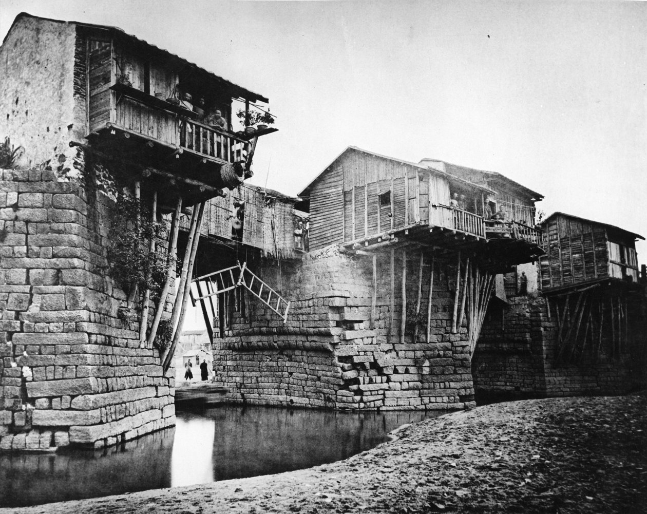 1870年頃のチャオチョウフー橋 作： ジョン・トムソン