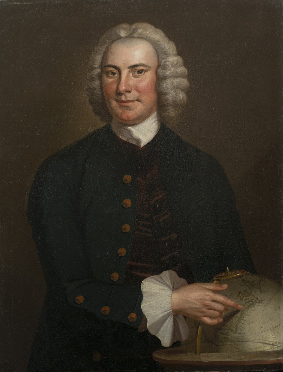 ジョンワデル船長（1714-1762）、1750年 作： ジョン・ウォラストン