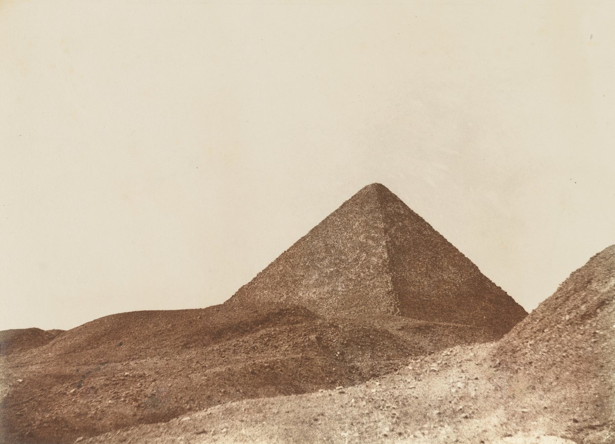チェオプスのピラミッド、ギザ、1853-1854年（写真） 作： ジョン・ビーズリー・グリーン