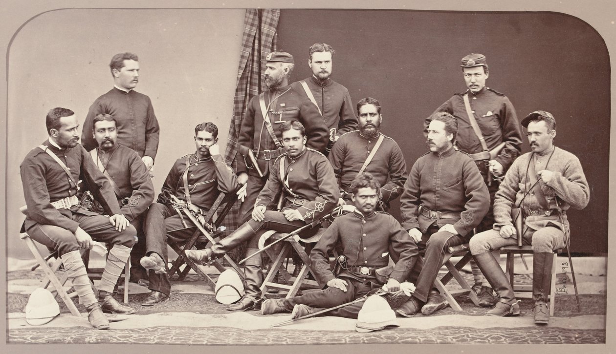 1878年頃のロバーツ将軍の薬剤師」課 作： ジョン・バーク