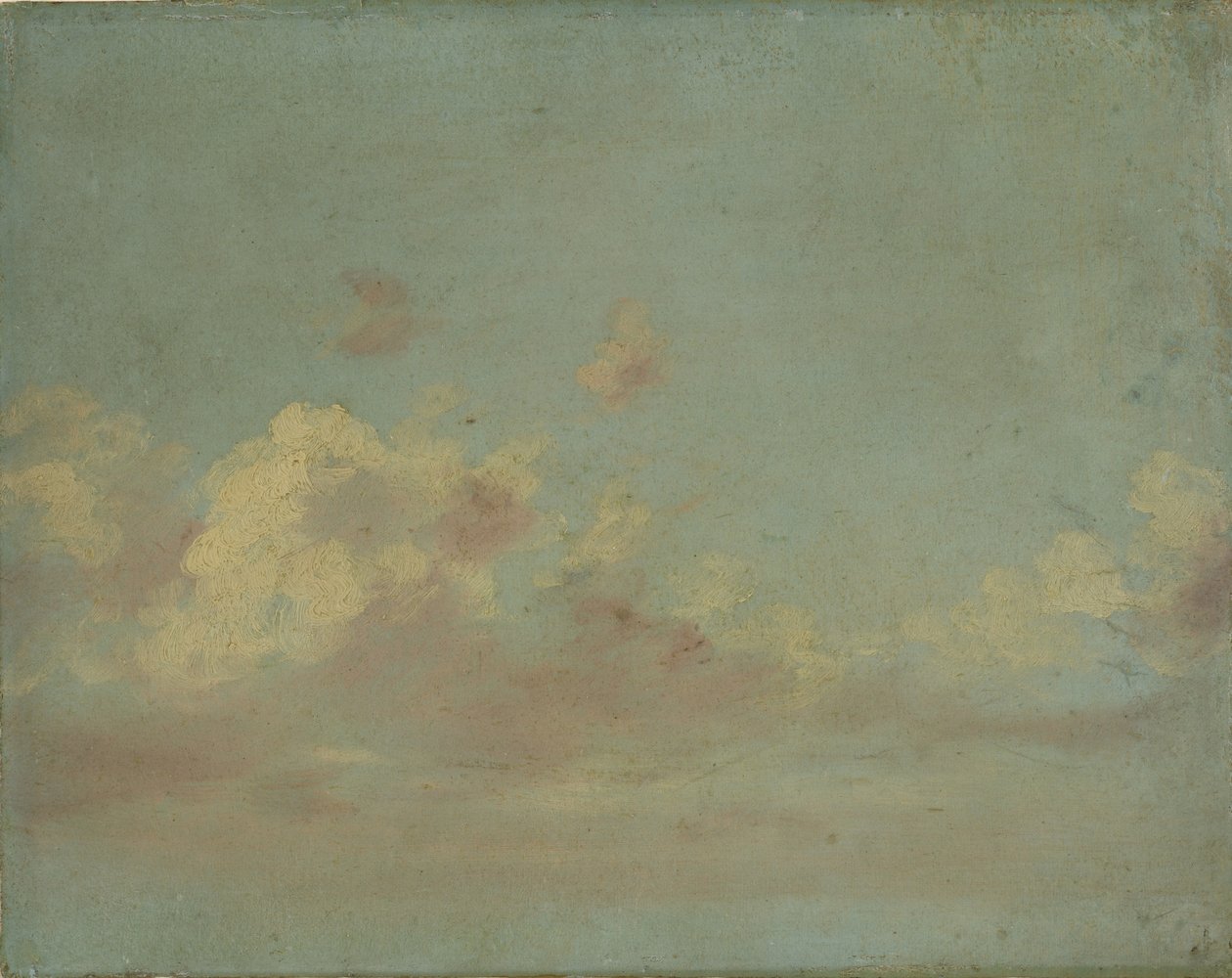 雲の研究、c.1821-22 作： ジョン・コンスタブル