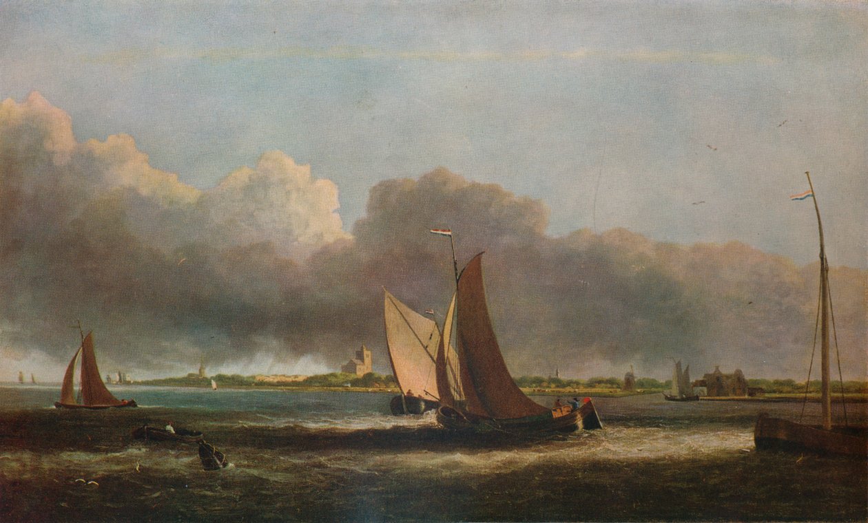Maas、c1799のビュー 作： ジョン・クローム
