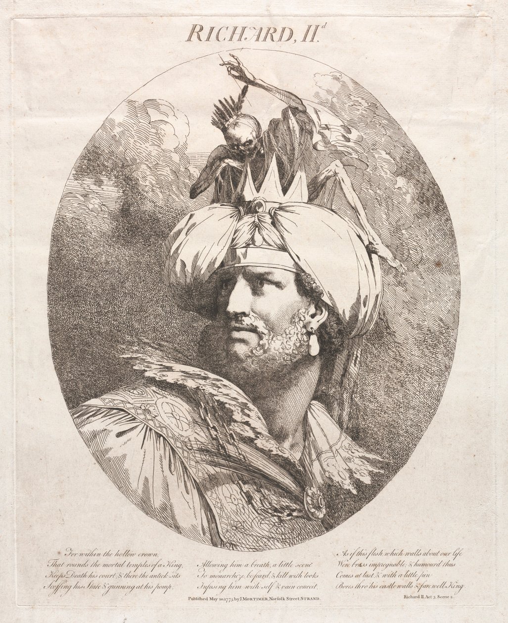 リチャード2世、1775年。 作： ジョン・ハミルトン・モーティマー