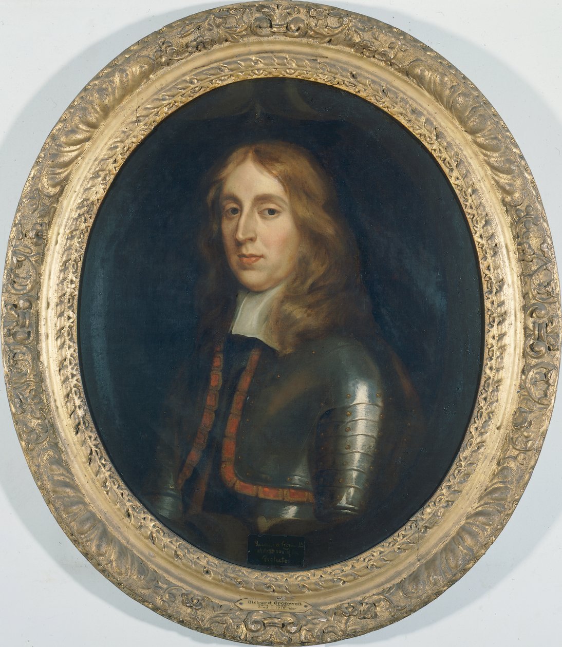 リチャード・クロムウェル、c.1658-59（キャンバスに油彩） 作： ジョン・ヘイルズ