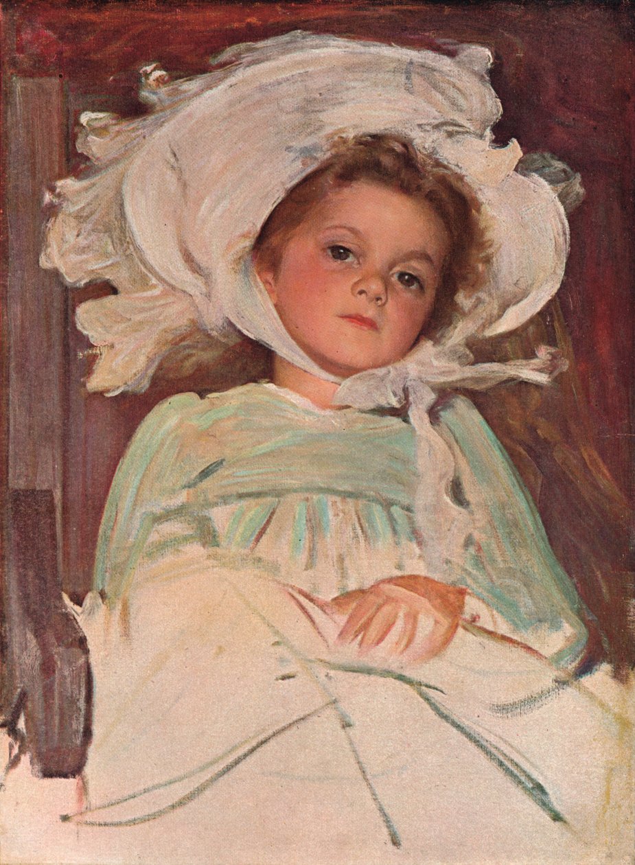 肖像研究、c1906 作： ジョン・ヘンリー・フレデリック・ベーコン