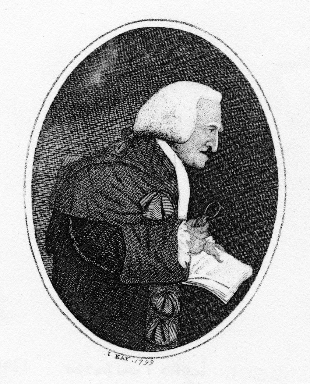 ジェームズバーネット、モンボド卿、1799年 作： ジョン・ケイ