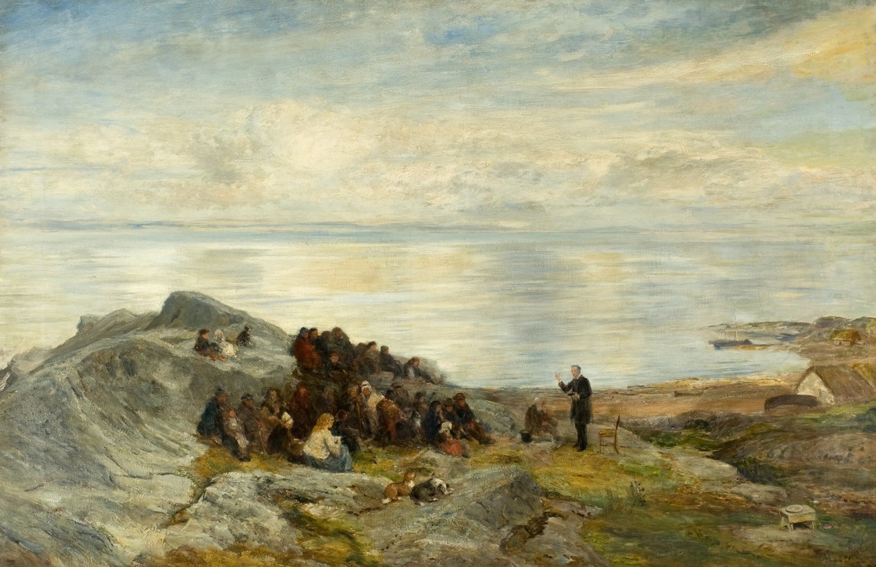 海の説教 作： John MacWhirter