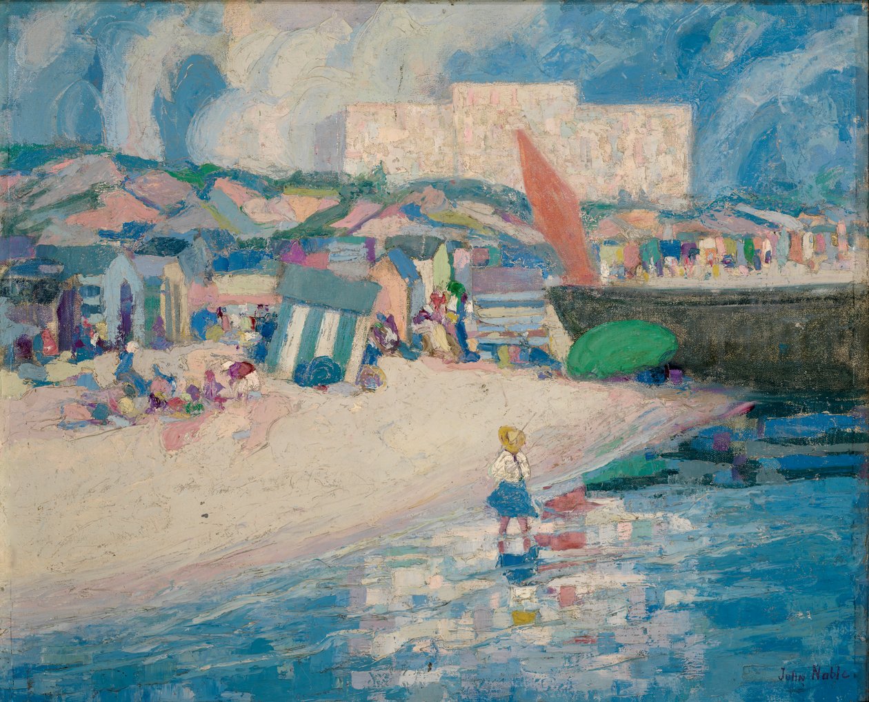 1929.6.79BのLow Tide recto、1925-1929年頃。 作： ジョン・ノーブル