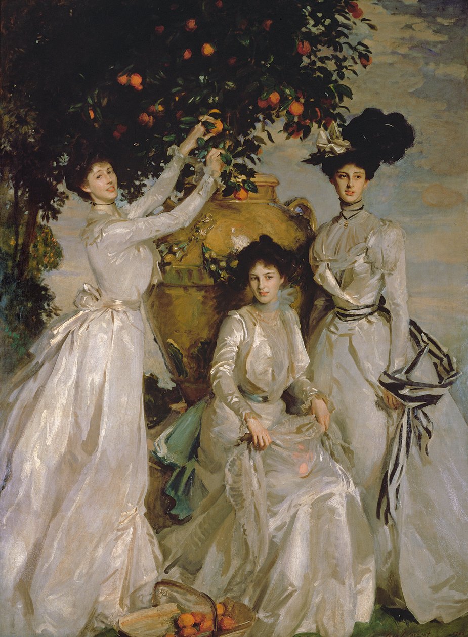 The Acheson Sisters（油彩・キャンバス 作： ジョン・シンガー・サージェント