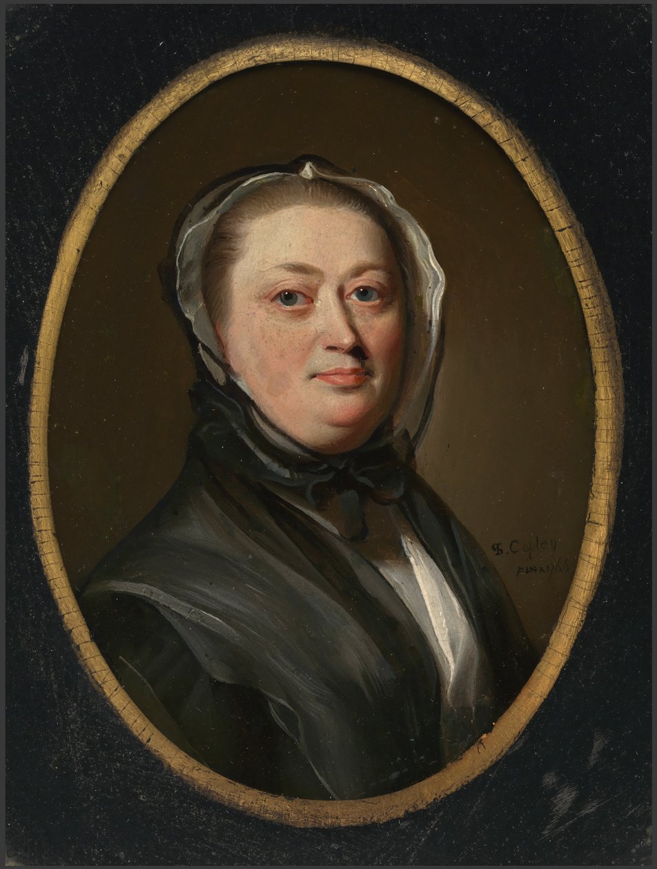 リディア・ヘンチマン・ハンコック、1766年。 作： ジョン・シングルトン・コプリー
