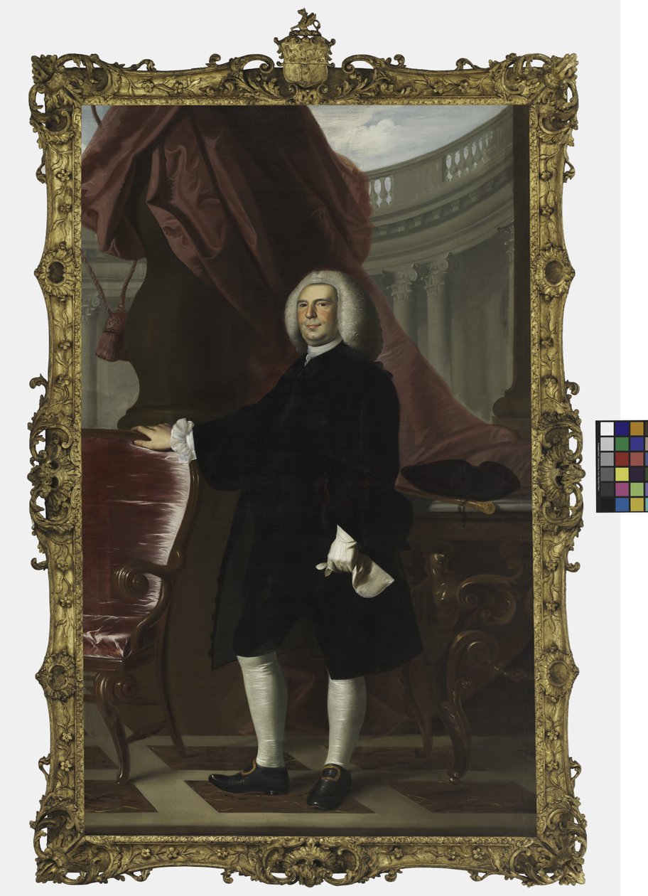 トーマス・ハンコック、1764-66 作： ジョン・シングルトン・コプリー
