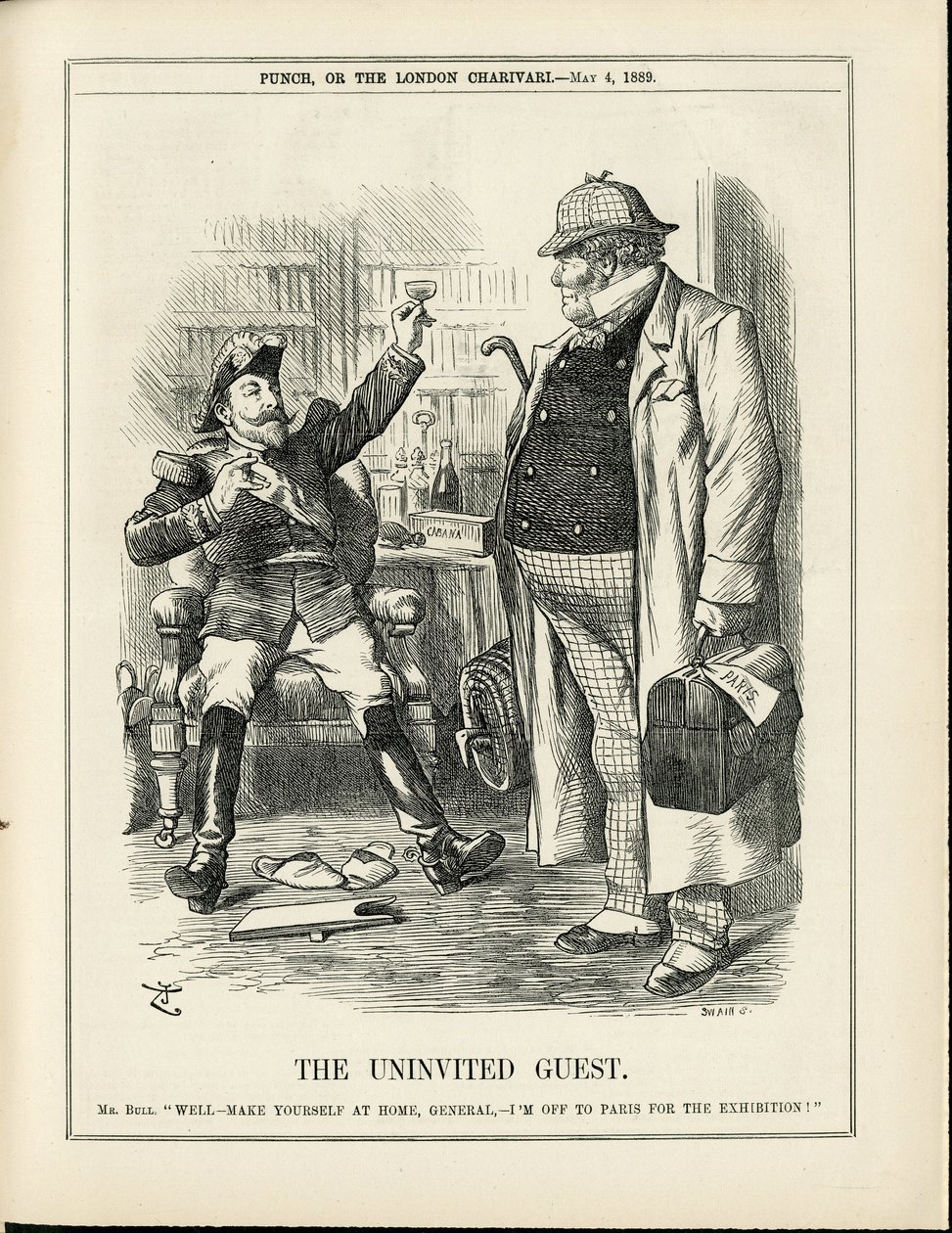 Punch』に掲載されたジョン・テニエル（1820-1914）のイラスト 作： ジョン・テニエル