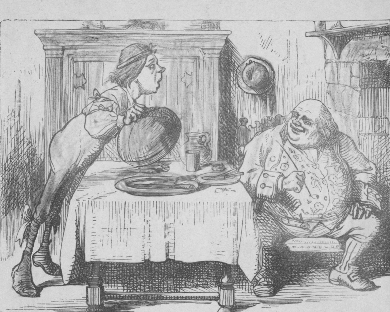 ウィリアム神父シリーズの3番目、1889 作： ジョン・テニエル