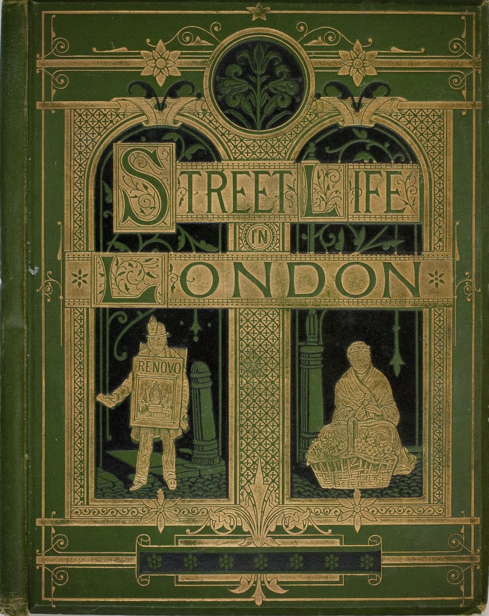 1877 年、ロンドンのストリート ライフ。 作： ジョン・トムソン