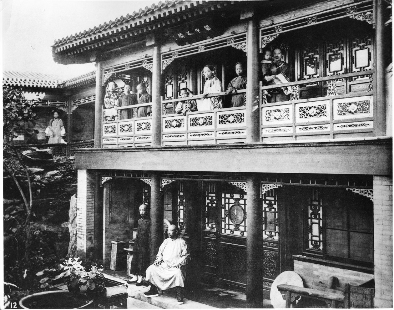 ヤン氏の家、1872年頃 作： ジョン・トムソン