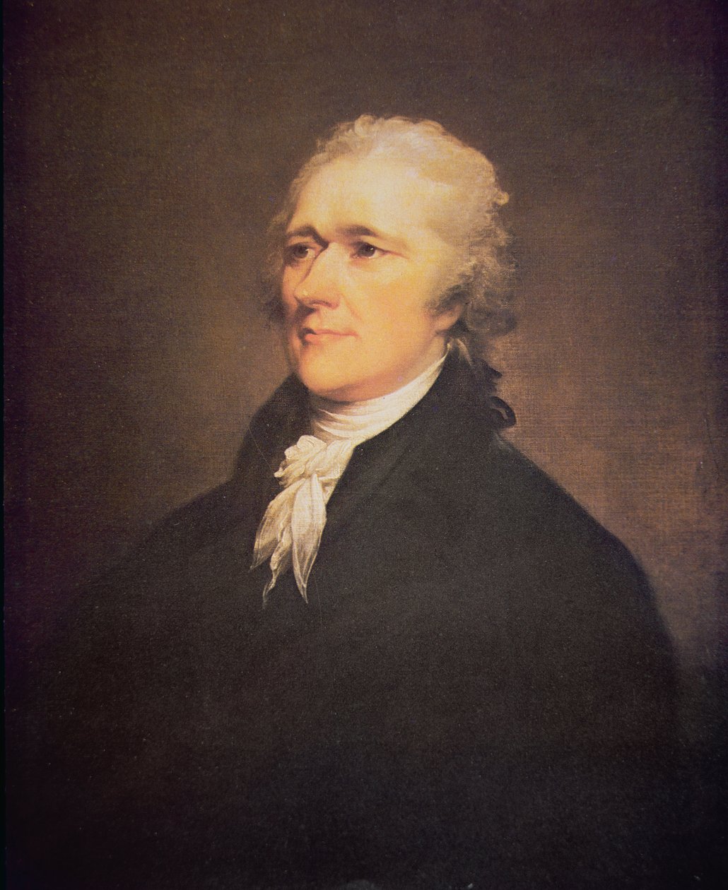 アレクサンダー・ハミルトン（1755-1804）1806年頃（油彩・キャンバス 作： ジョン・トランブル
