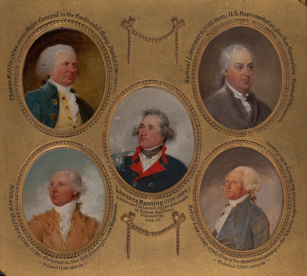 ローレンス・マニング (1756 年) 作： ジョン・トランブル