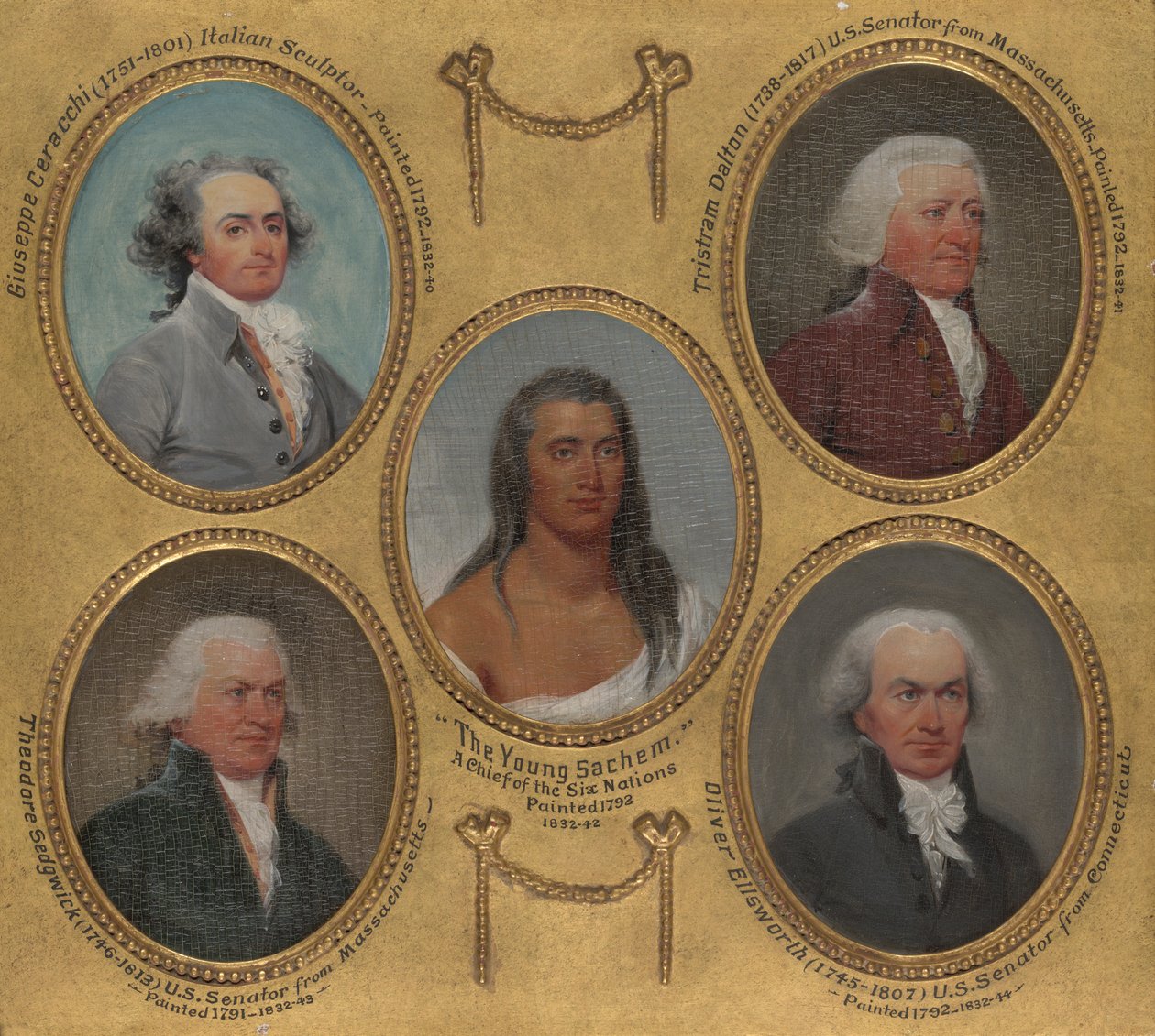 オリバー・エルズワース (1745 年) 作： ジョン・トランブル