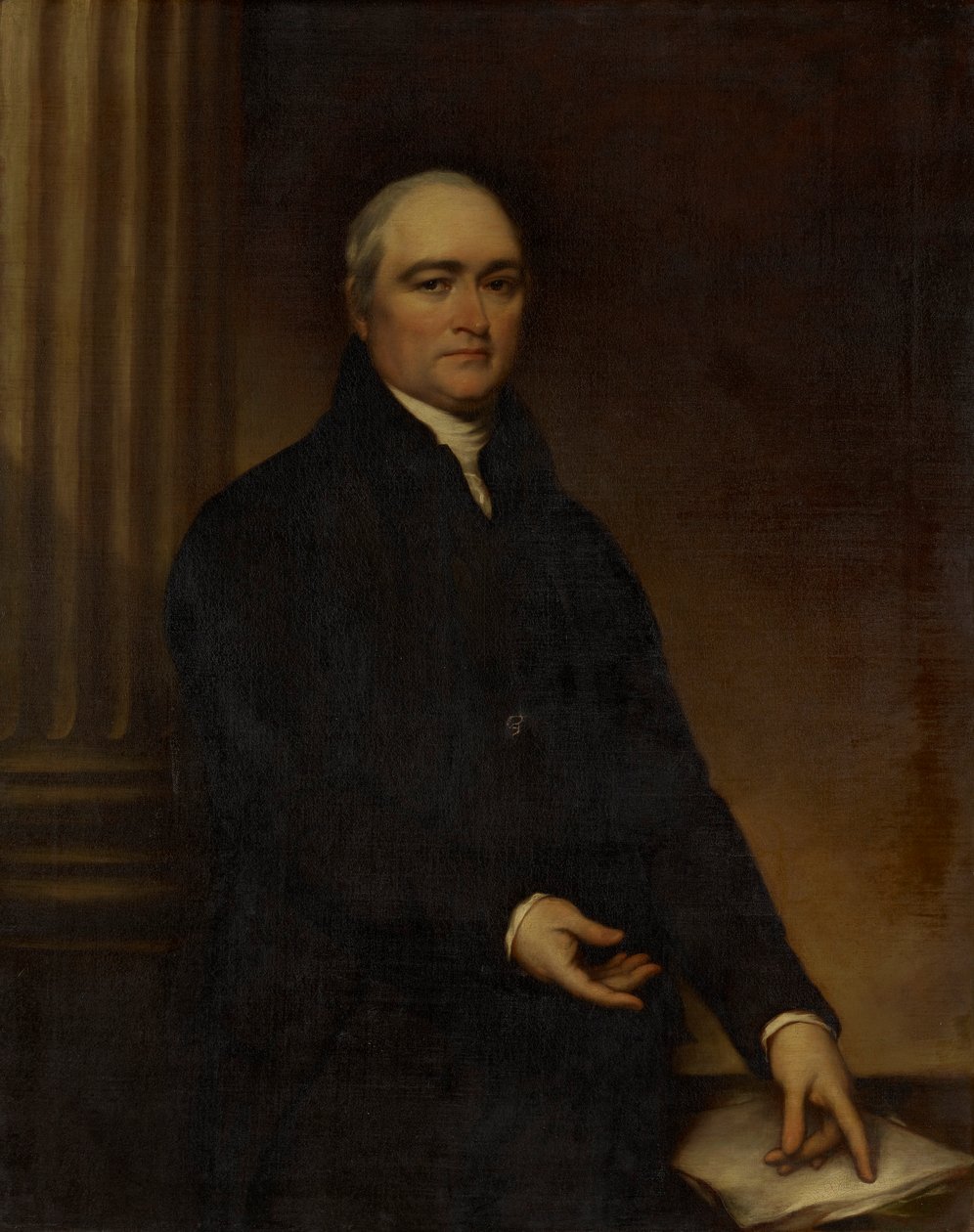 ティモシー・ドワイト (1752-1817)、学士号 1769年、修士1772年 作： ジョン・トランブル