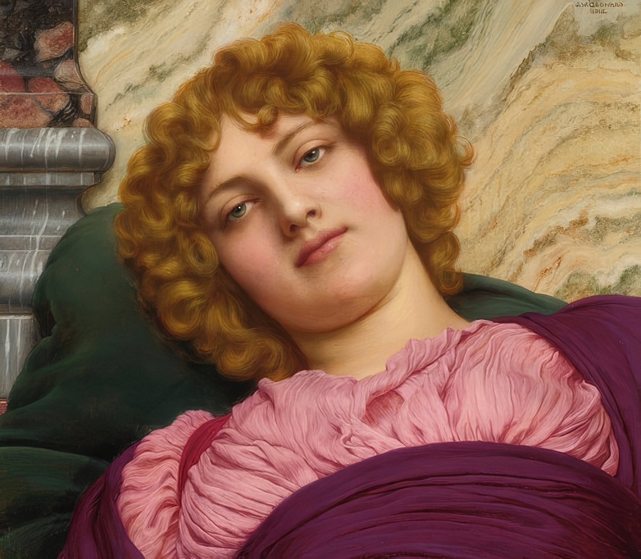 ミルリンナ。 1915 作： ジョン・ウィリアム・ゴッドワード