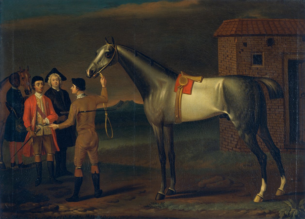 競走馬の「ランプレイ」（1702年～1764年 作： ジョン・ウートン
